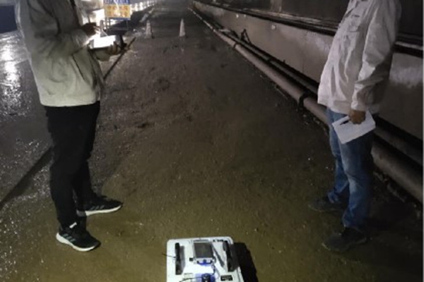 通車高速隧道雷達(dá)檢測(cè)